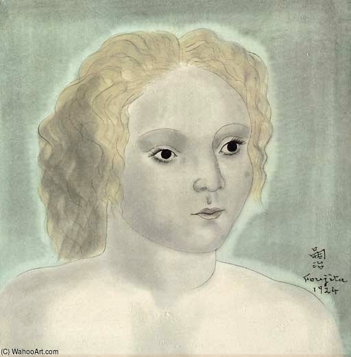 Jeune Fille Blonde — Léonard Tsuguharu Foujita