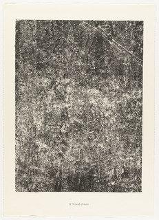 Worn Work (travail D'usure) From The Portfolio Sites And Paths (sites Et Chaussées) From Phenomena (les Phénomènes) — Jean Philippe Arthur Dubuffet