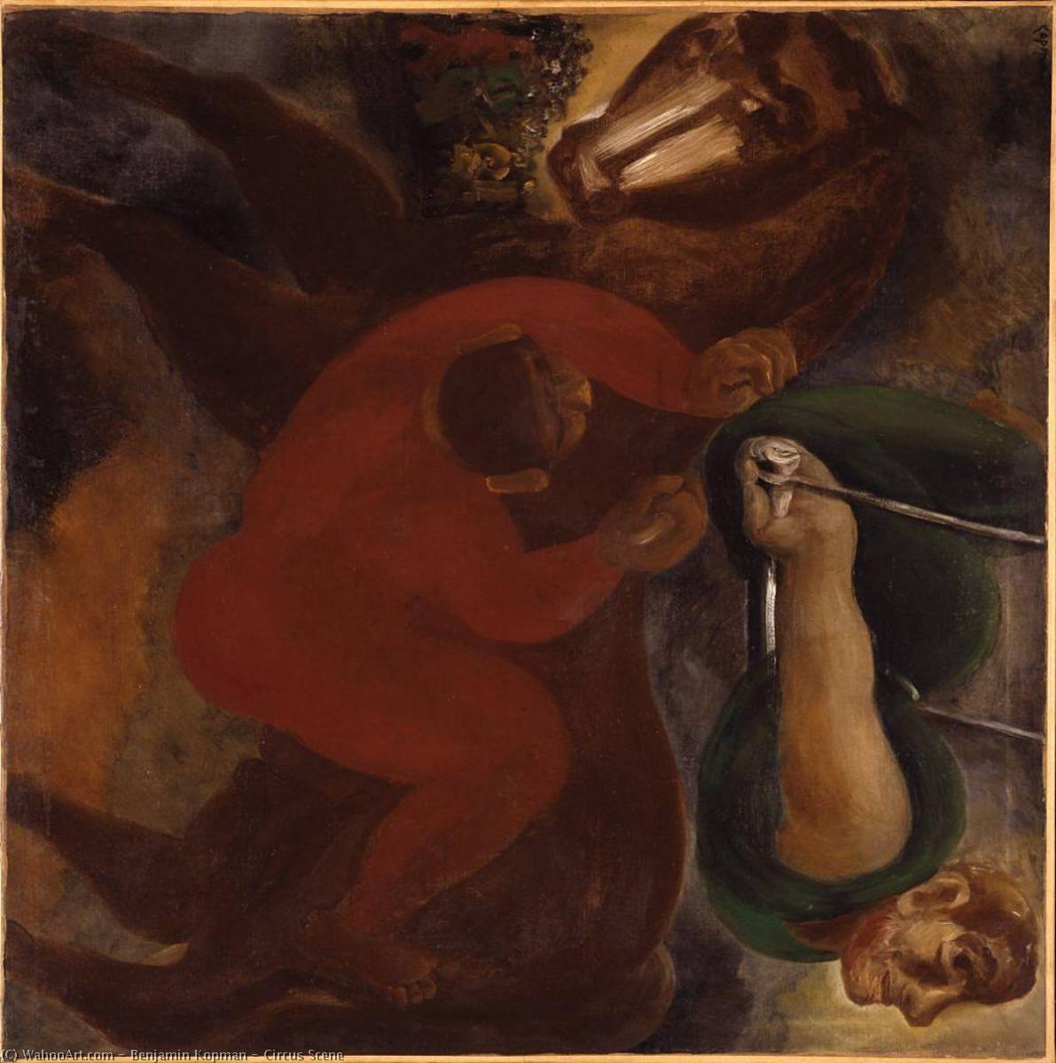 Circus Scene — Benjamin Kopman