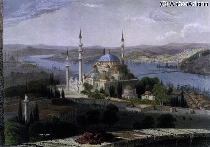 Mosque And Tomb Of Suleiman — Уильям Генри Бэррэтт