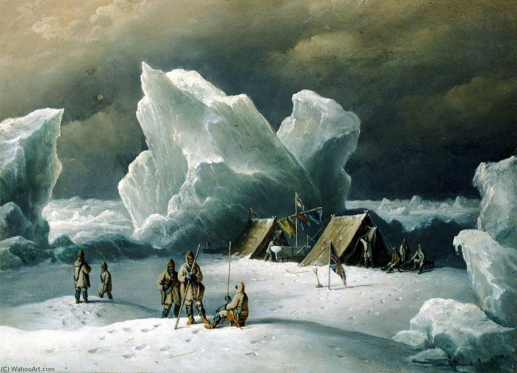 Captain Markham's Most Northerly Encampment — Richard Brydges Beechey
