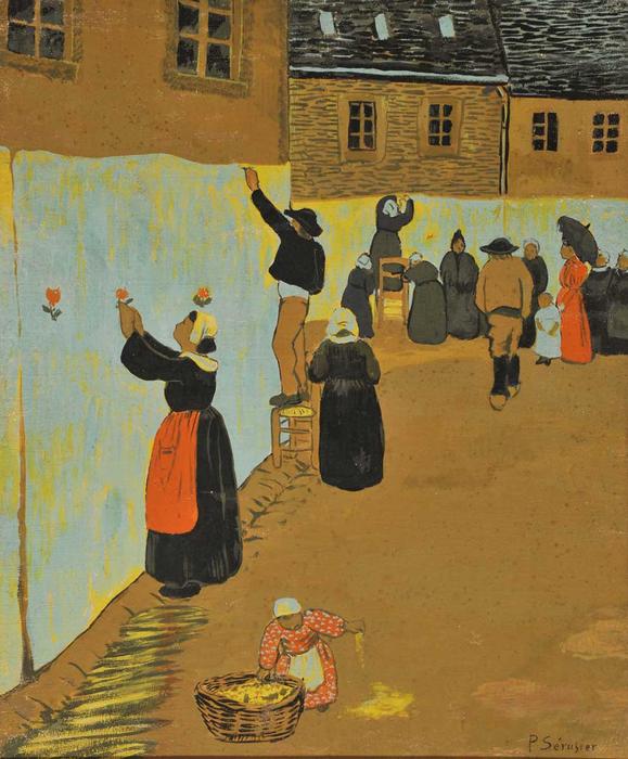 La Fête-dieu À Châteauneuf-du-faou — Paul Sérusier