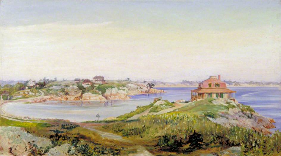 Ansicht Des Hauses Von Frau Skinner In West Manchester — Marianne North