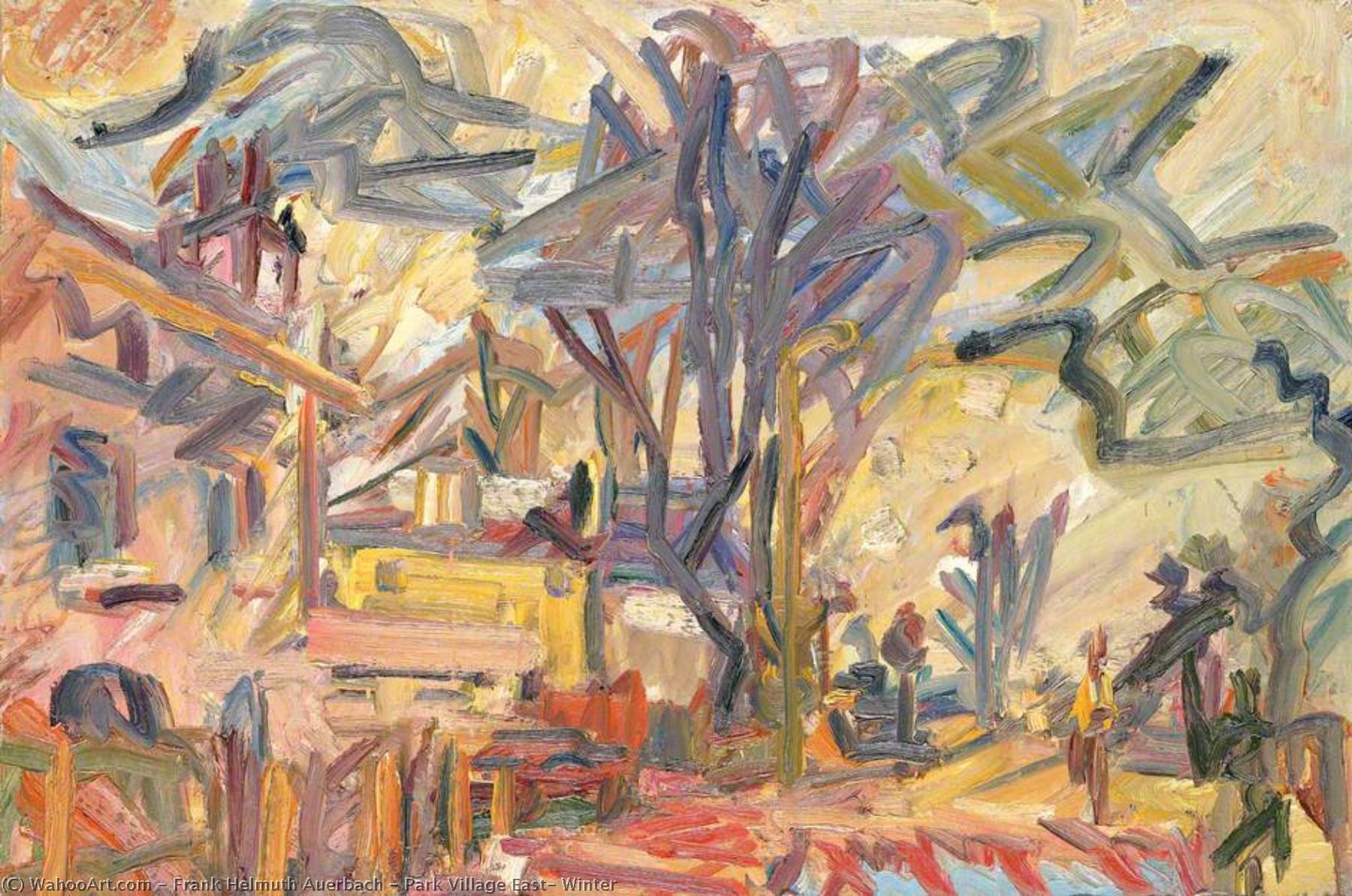 Park Village East, Winter — Frank Helmuth Auerbach