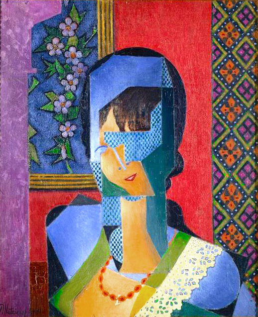Femme À La Dentelle — Jean Dominique Antony Metzinger
