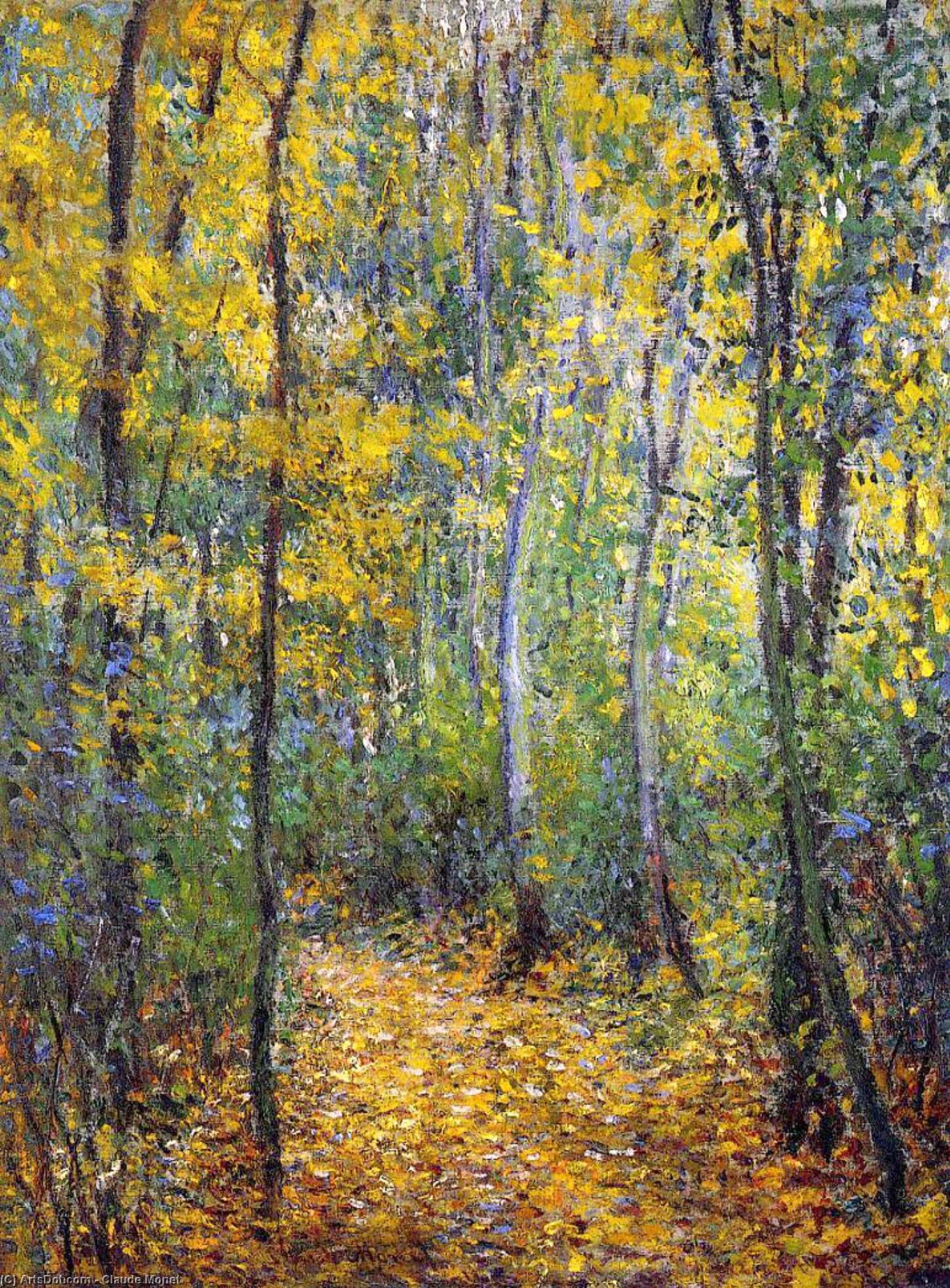 Wood Lane — Claude Monet
