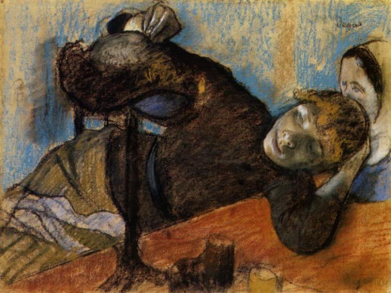 The Milliner — Edgar Degas