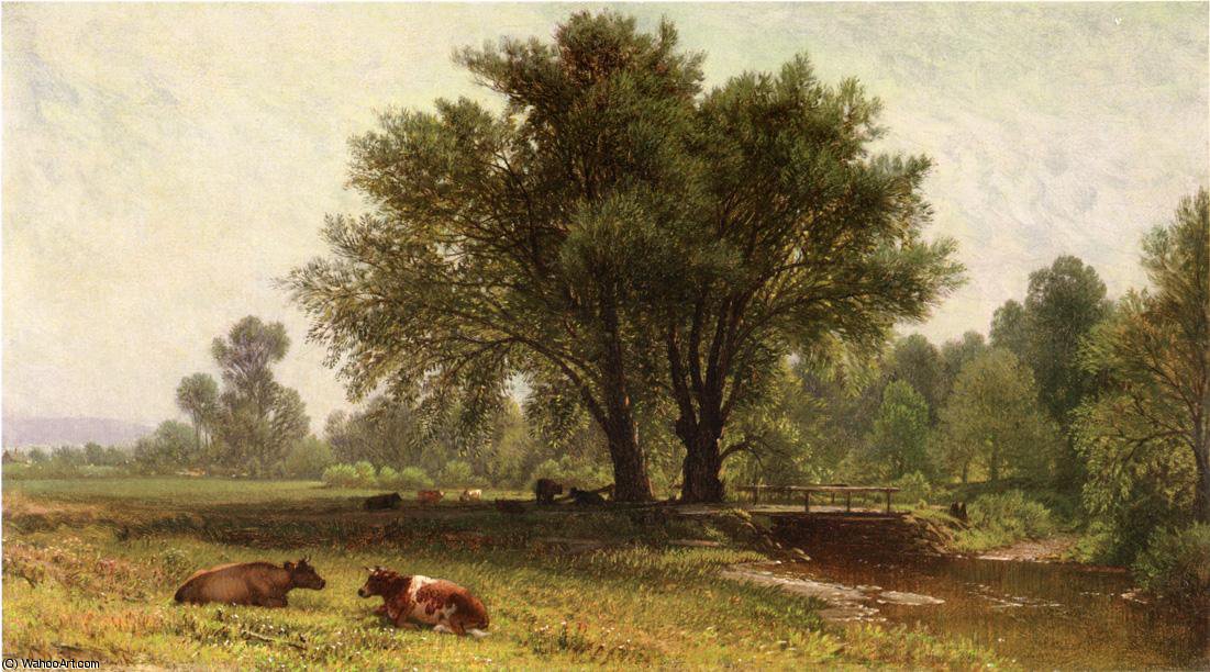 Landscape With Cows — Aaron Draper Shattuck