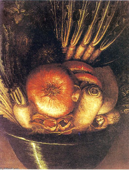 The Vegetable Bowl — Giuseppe Arcimboldo