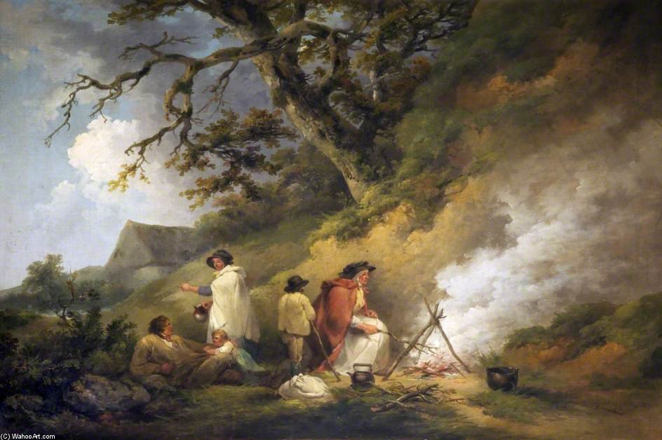 Gipsy Encampment — George Morland