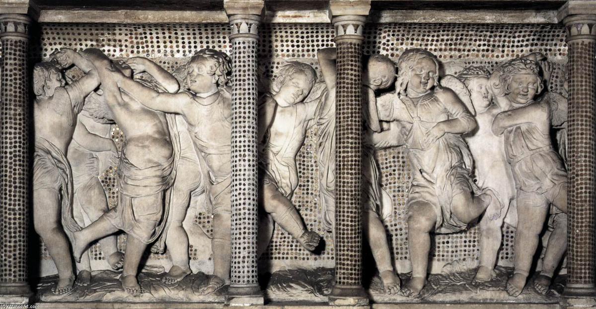 Cantoria (detail) — Donatello