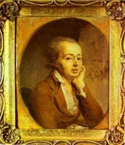 Portrait Of The Artist Dmitry Levitzky — Vladimir Lukich Borovikovsky