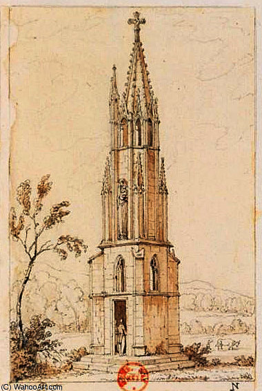 Chapel Nebourg. Alsace — Adrien Dauzats