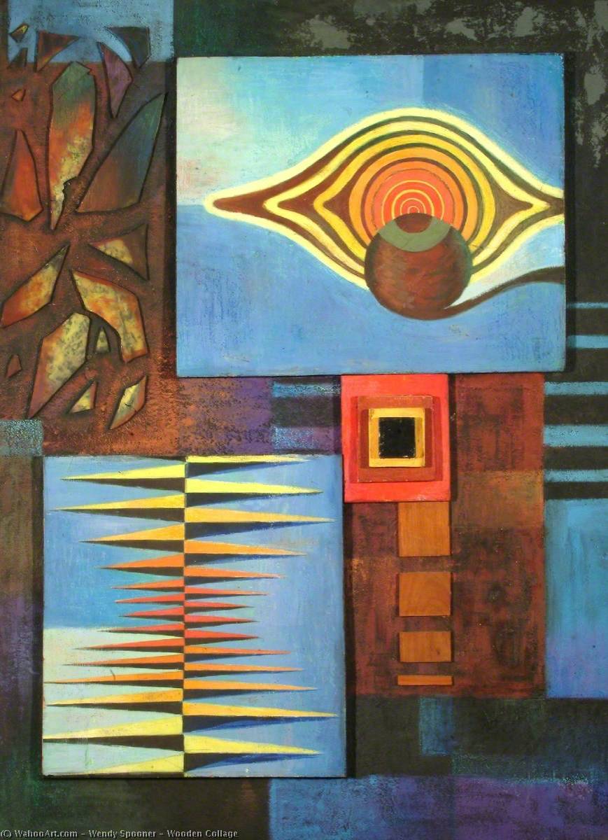 Wooden Collage — Wendy Spooner