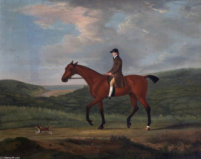 Snap, A Bay Horse, With A Little Dog — Francis Sartorius Ii (john Francis Sartorius)