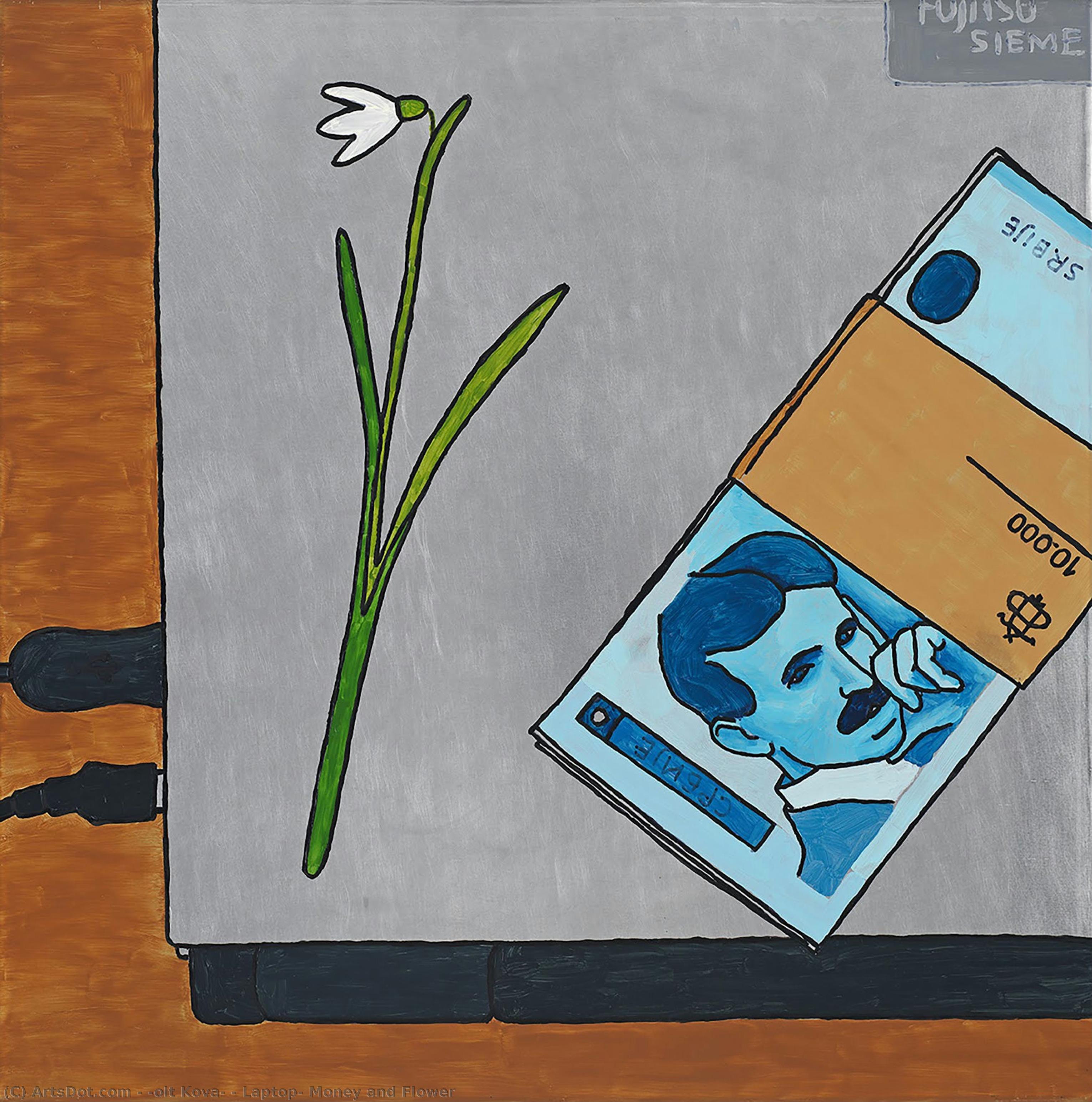 Laptop, Money And Flower — Žolt Kovač