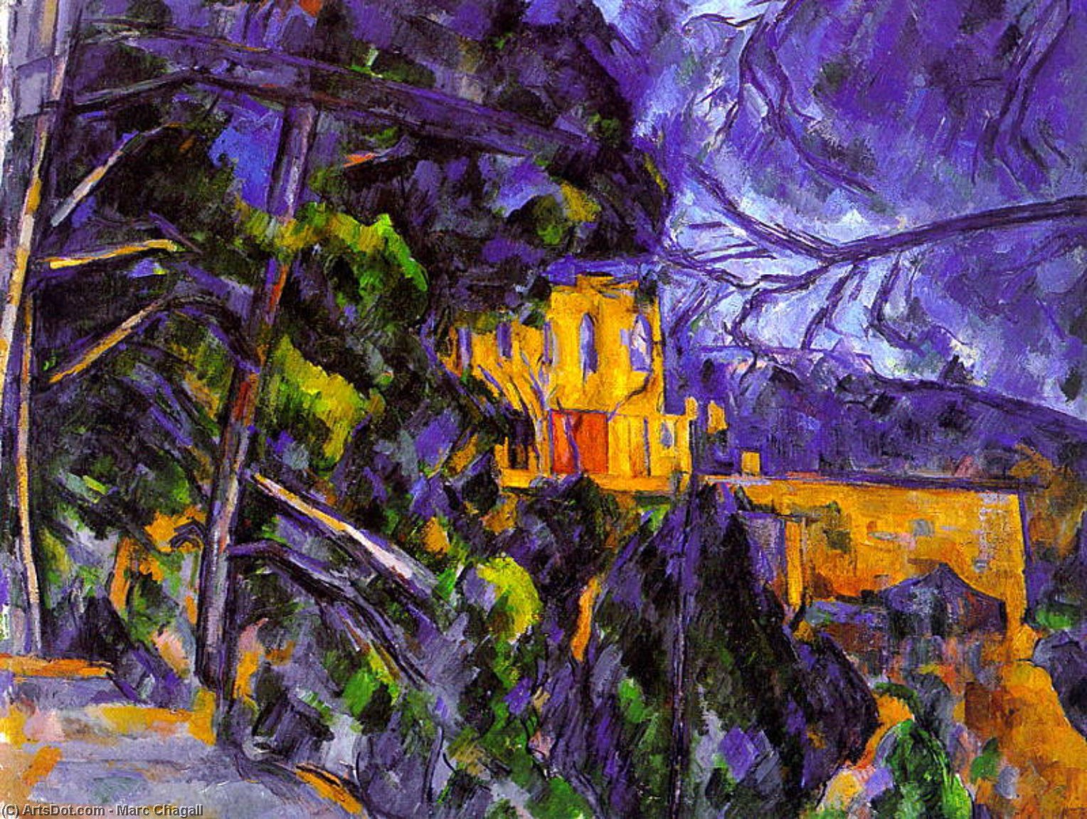The Black Castle — Марк Шагал