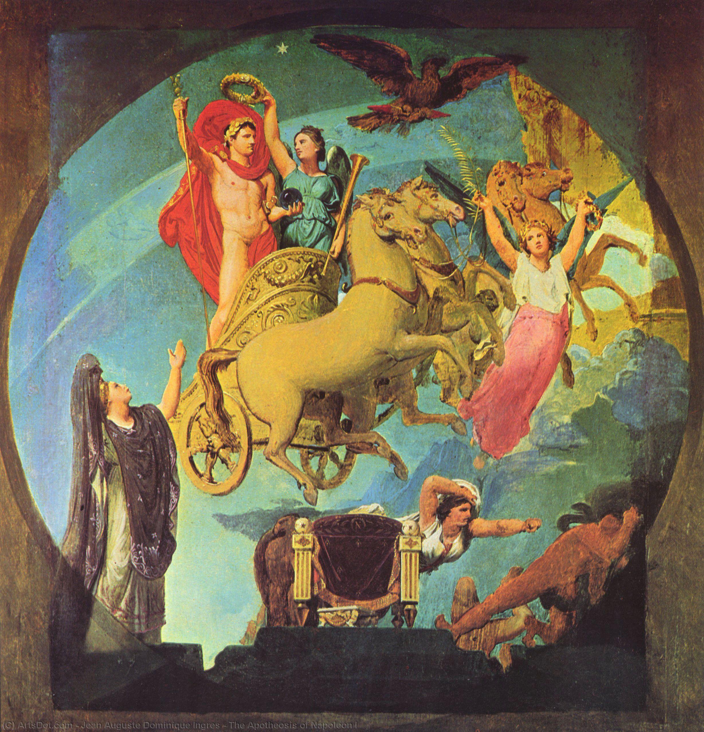 The Apotheosis Of Napoleon I — Jean-auguste-dominique Ingres