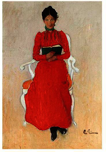Portrait Of Dora Lamm — Carl Larsson