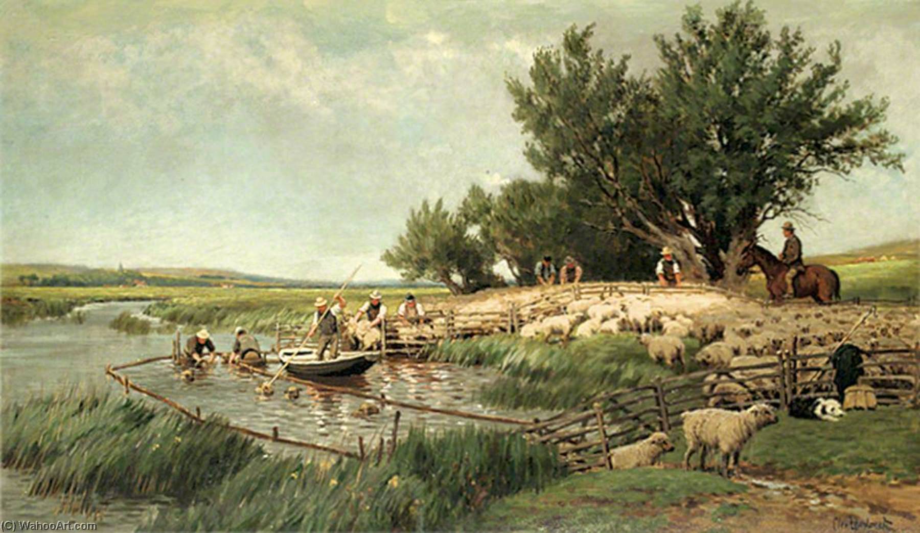 The Sheep Wash, Sussex — Clement Lambert