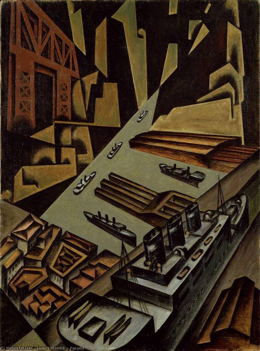 Panama — Louis Lozowick
