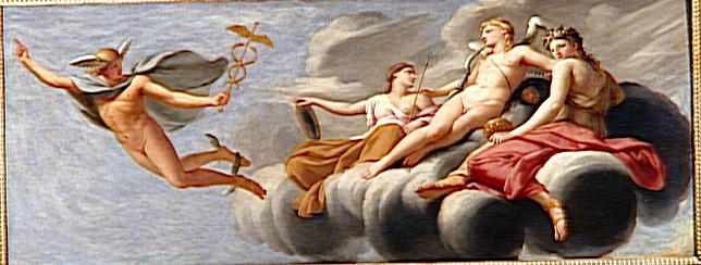 L'amour Ordonne A Mercure D'annoncer Son Pouvoir A L'univers — Eustache Le Sueur (lesueur)