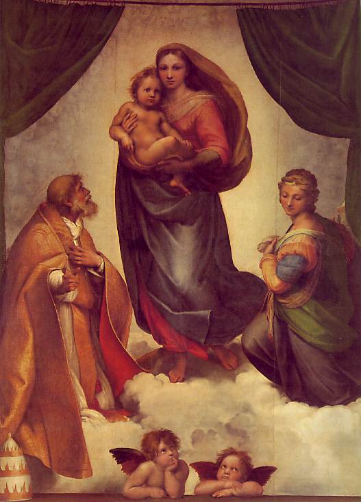 The Sistine Madonna, Ca Gemae — Рафаэль