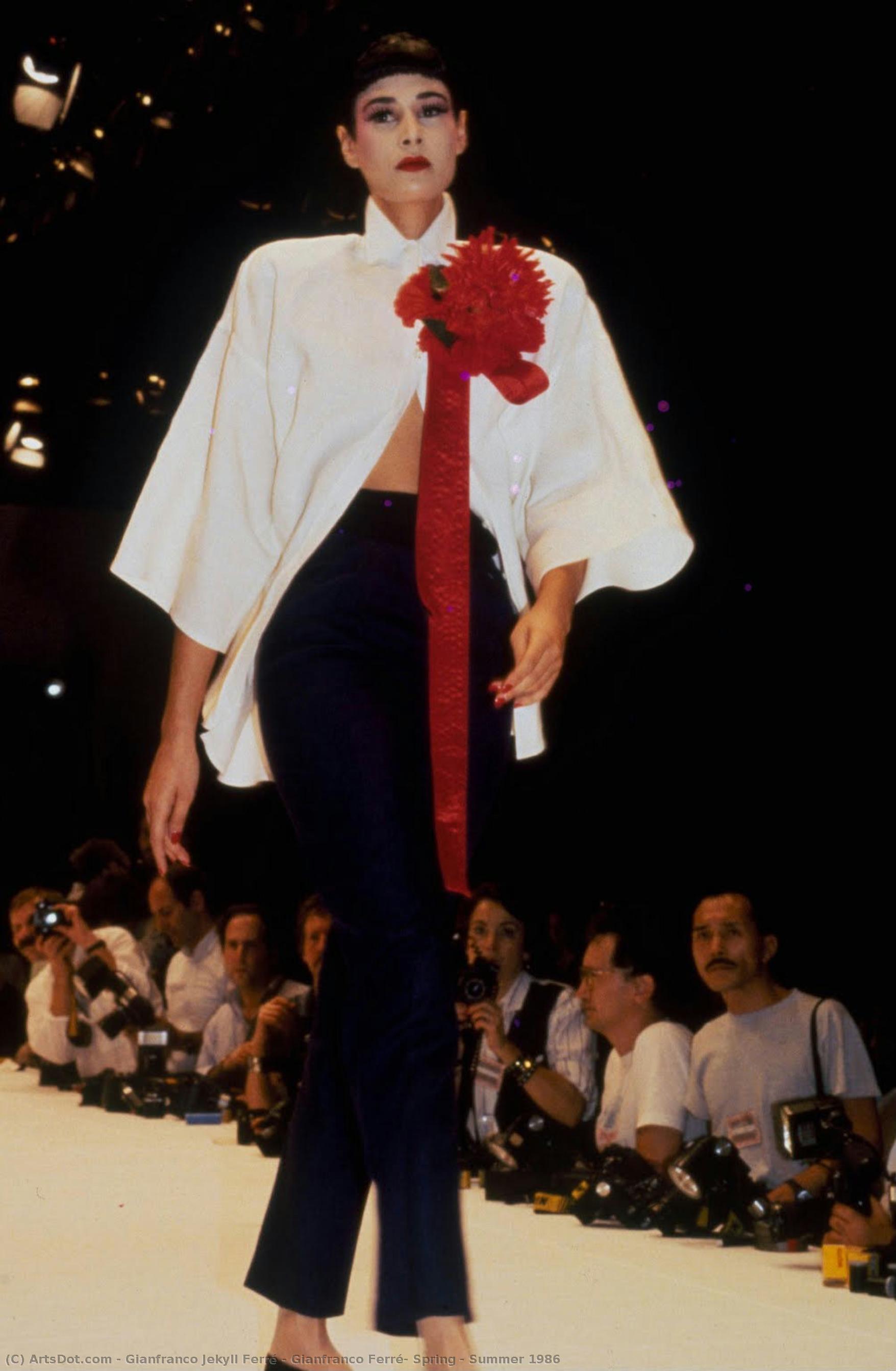 Gianfranco Ferré, Spring / Summer 1986 — Gianfranco Jekyll Ferré