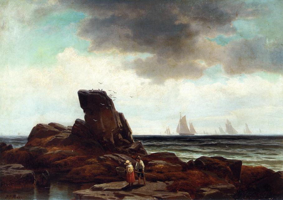 Crabbing By The Shore — エドワード・モラン