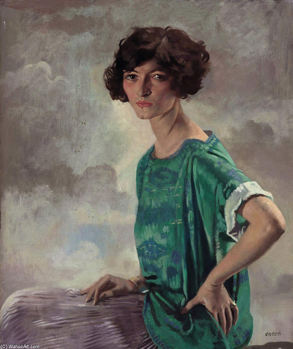 Portrait Of Gertrude Sanford — Sir William Newenham Montague Orpen