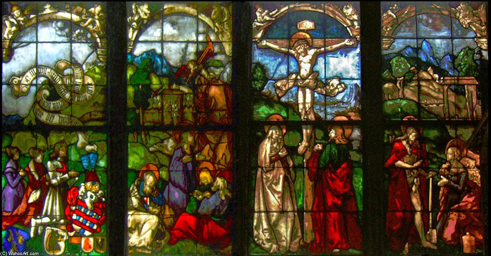 These Stained Glass Windows In The Blumeneck Family Chapel — Hans Baldung