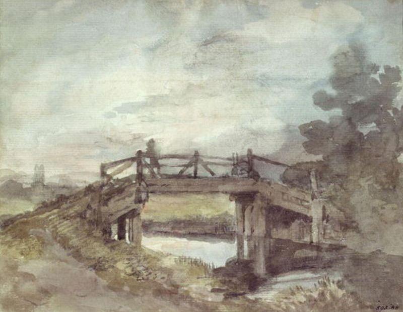 A Bridge Over The Stour — ジョン・コンスタブル