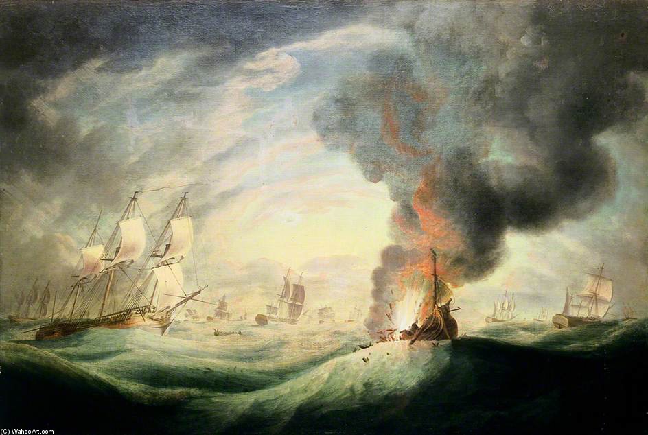 Blowing Up The Wreck — Robert Dodd