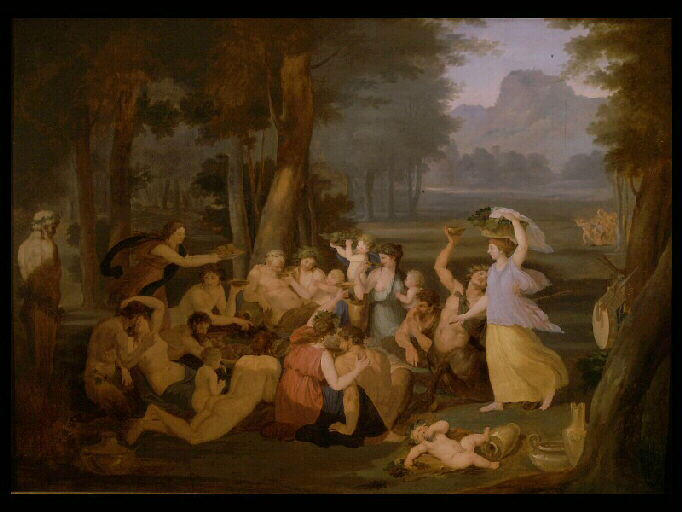 Le Festin Des Dieux Champêtres — Bénigne Gagneraux