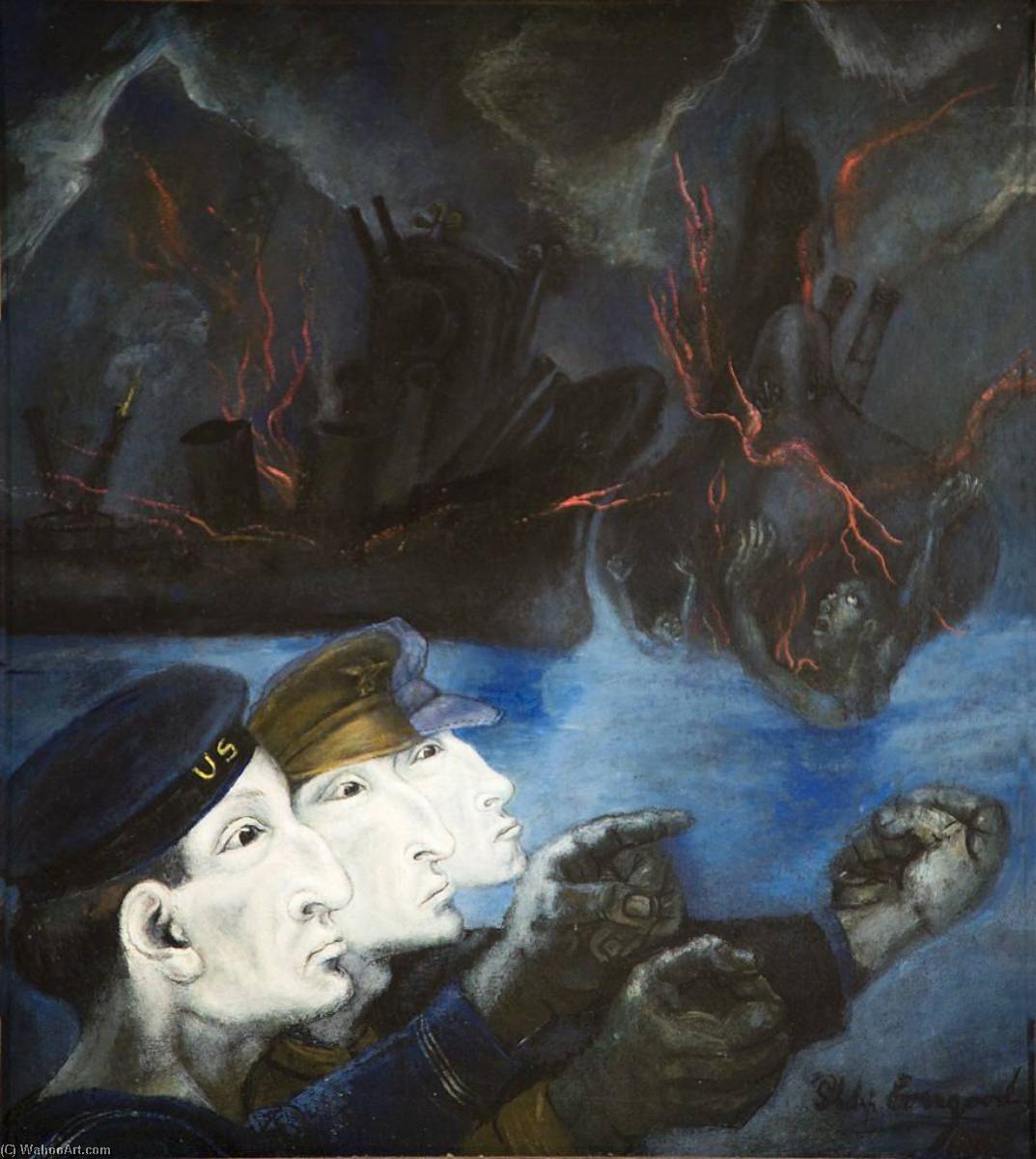 Unity After Pearl Harbor — Philip Evergood