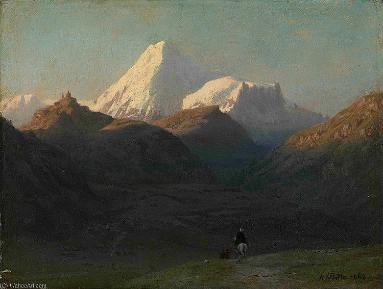 Mountain Landscape — Lef Feliksovich Lagorio