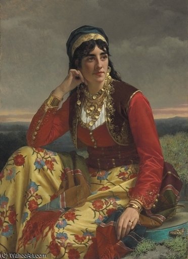 An Eastern European Beauty — Jan Frederik Pieter Portielje