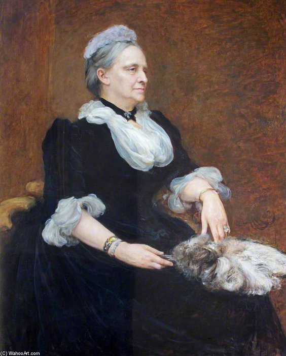 Charlotte Delafield, Mrs Richard Phelips — Sir Hubert Von Herkomer