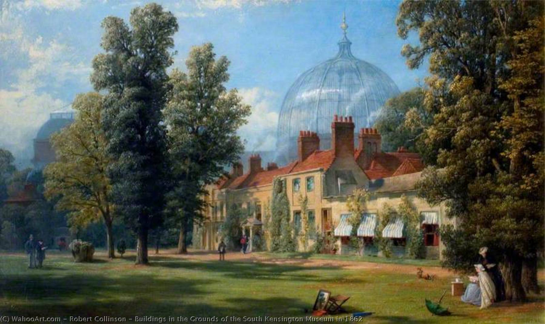 Buildings In The Grounds Of The South Kensington Museum In 1862 — Robert Collinson