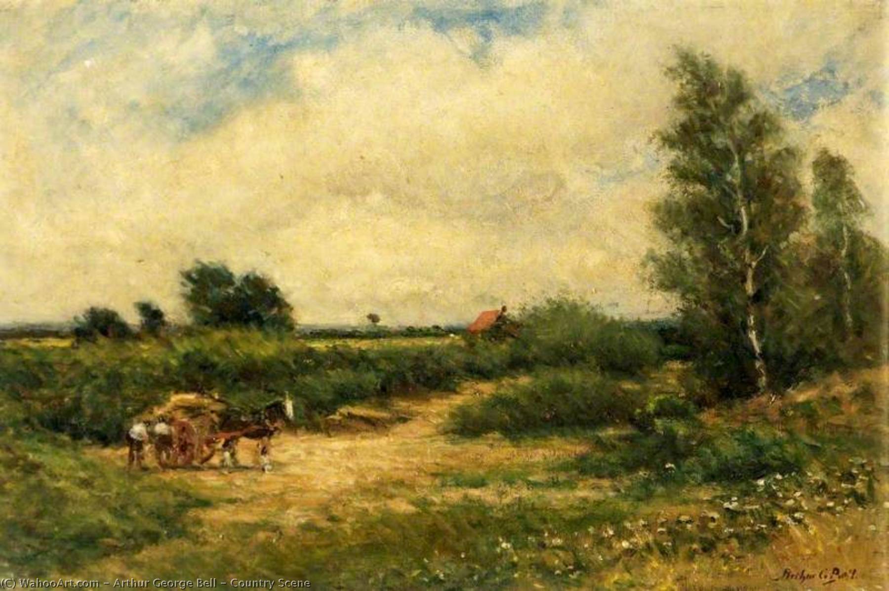 Country Scene — Arthur George Bell