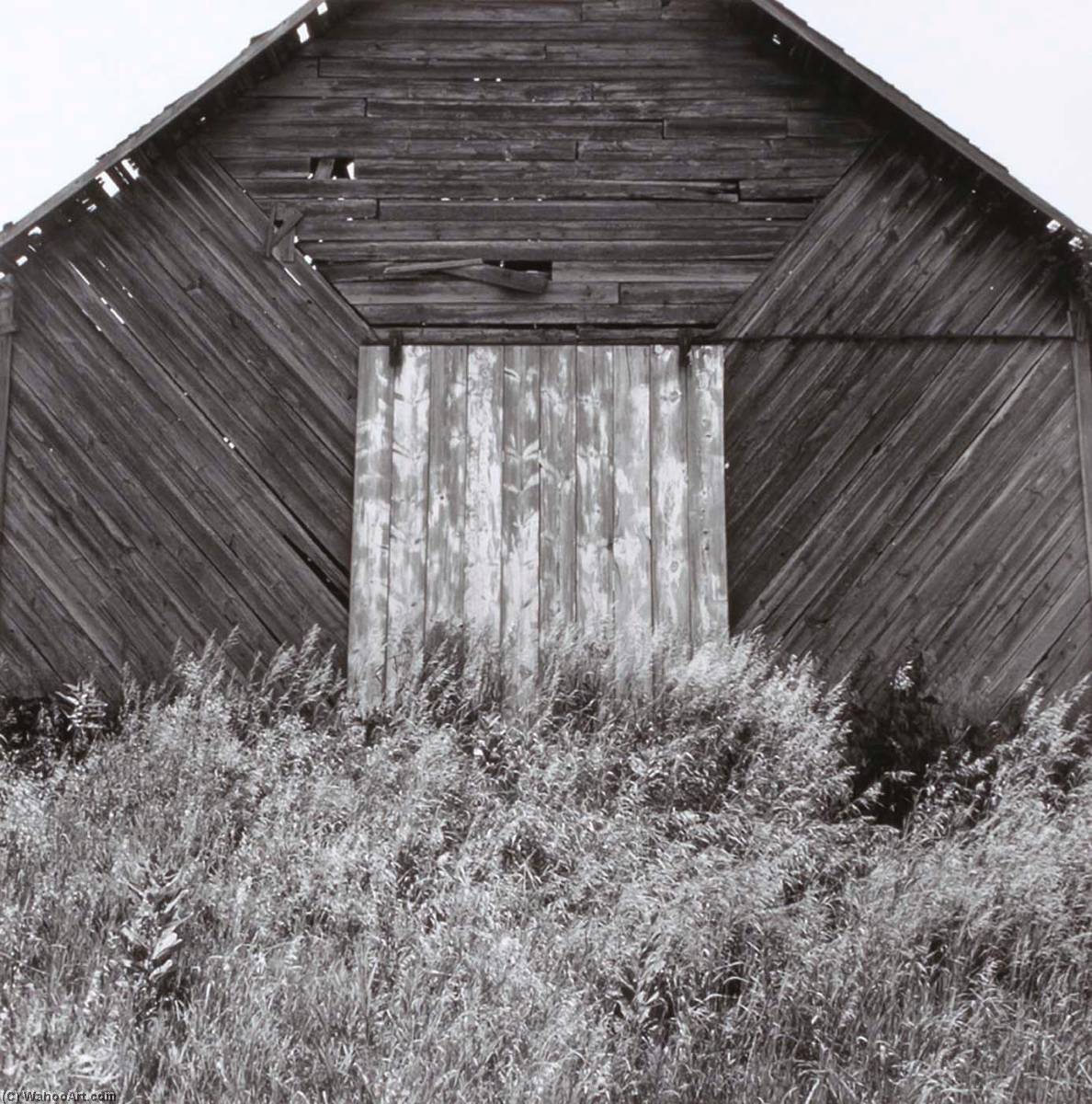 Barn, Jackson County, From The Kansas Documentary Survey Project — Larry W Schwarm