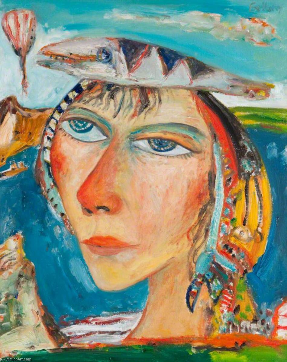Girl With Fish — John Bellany