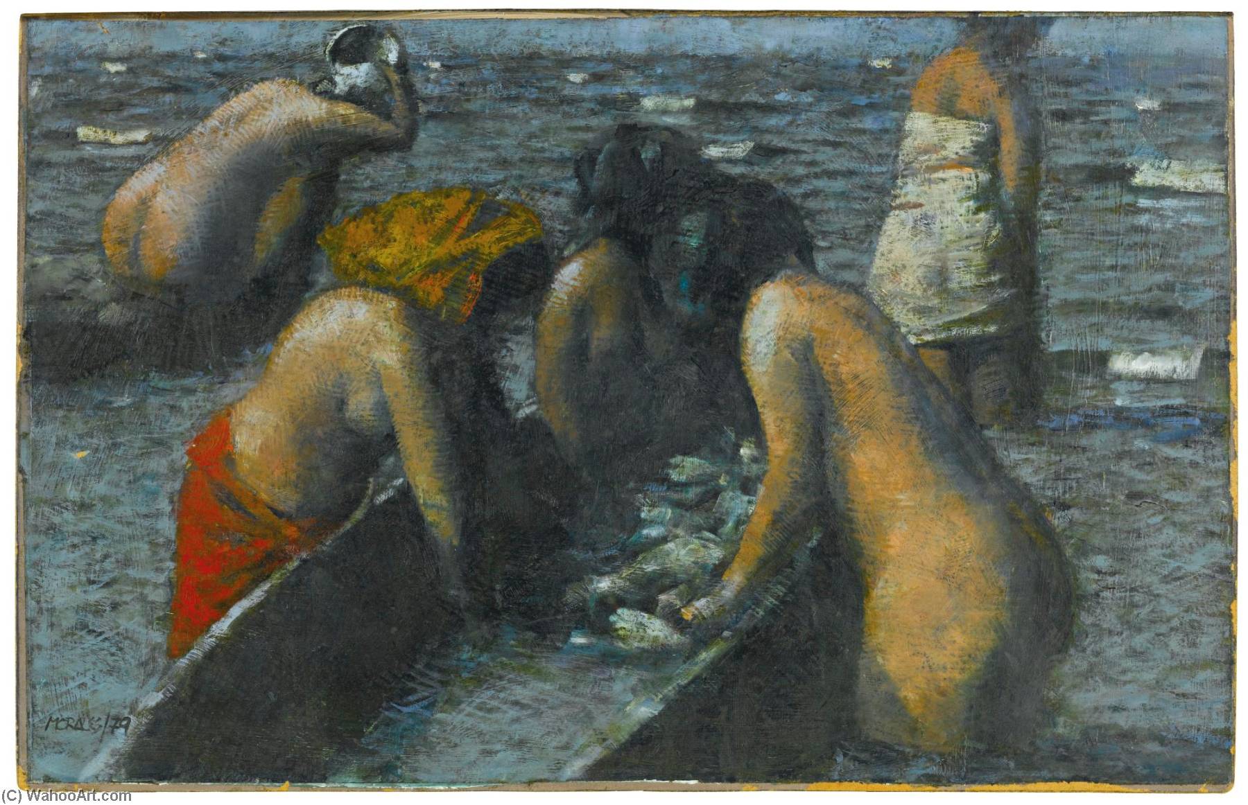 Pescadoras Ii — Армандо Моралес