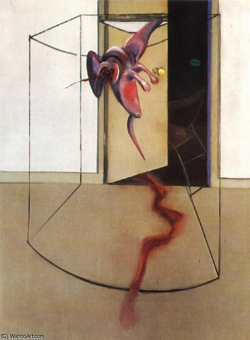 Tript. Insp. By The Oresteia Of Aeschylus, Left — Francis Bacon