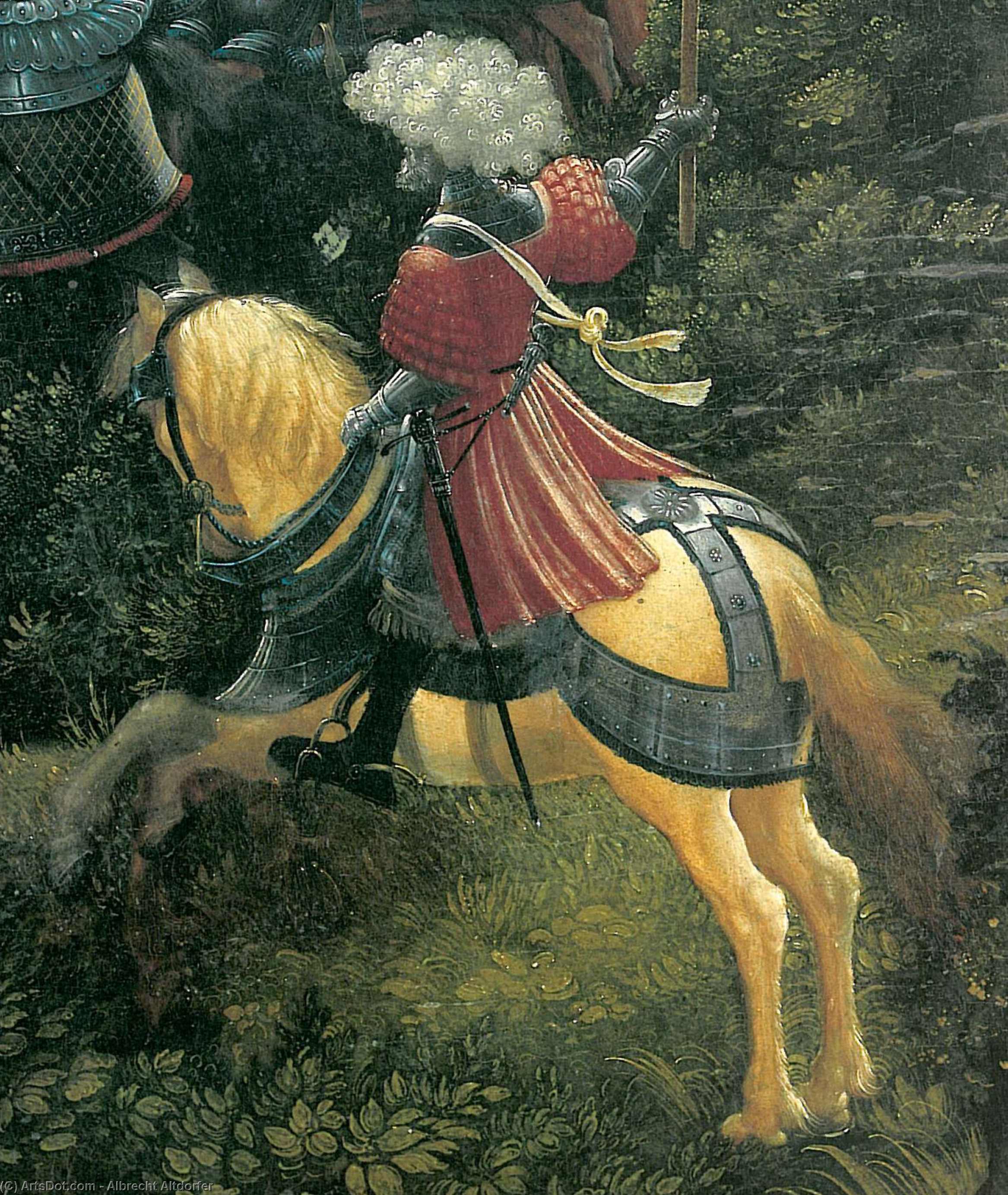 The Battle Of Issus(fragment) (11) — Albrecht Altdorfer