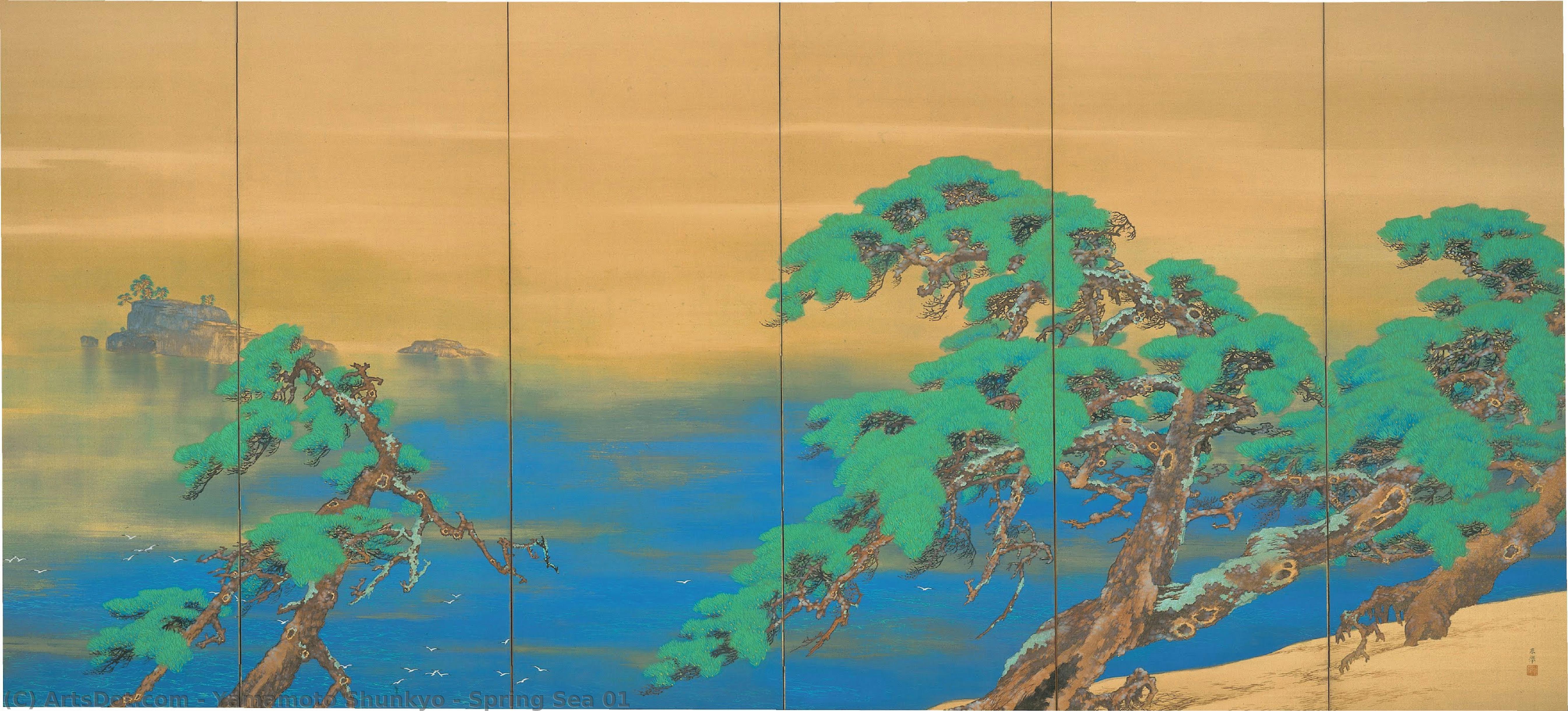 Spring Sea 01 — Yamamoto Shunkyo