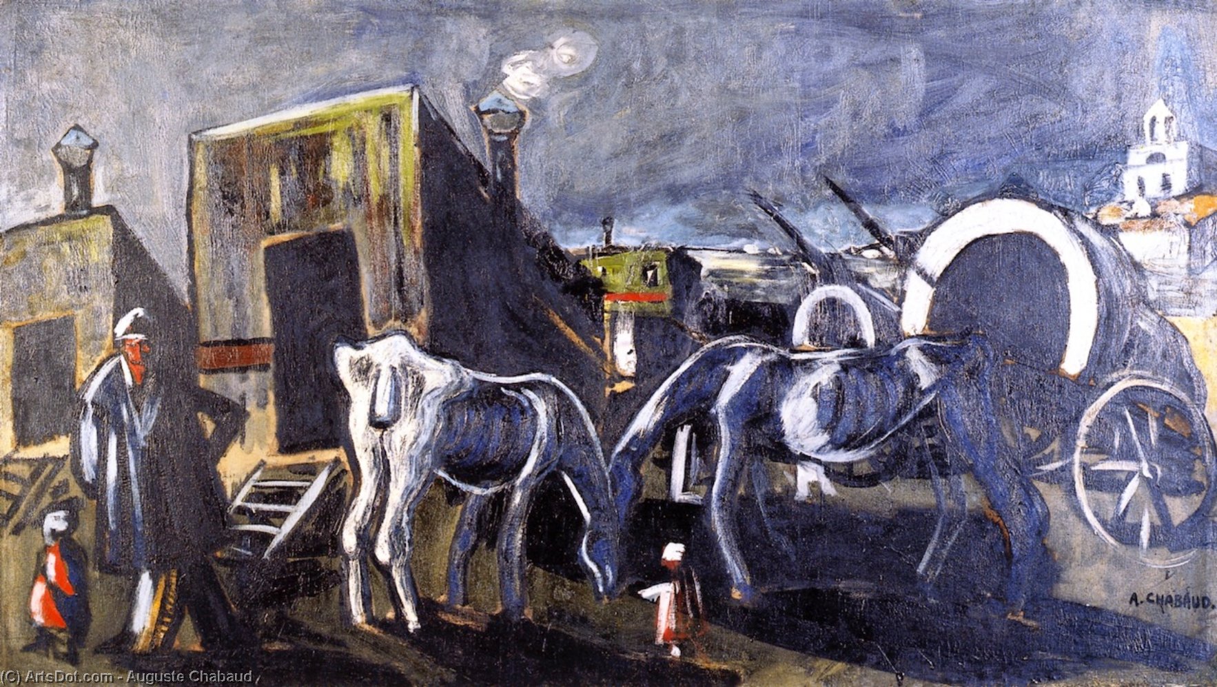Gypsies At Saint-maries — Ogust Šabo