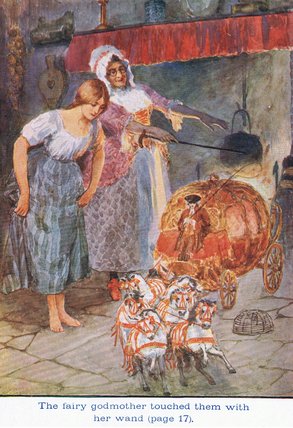 The Fairy Godmother Touched Them With Her Wand — William Henry Margetson