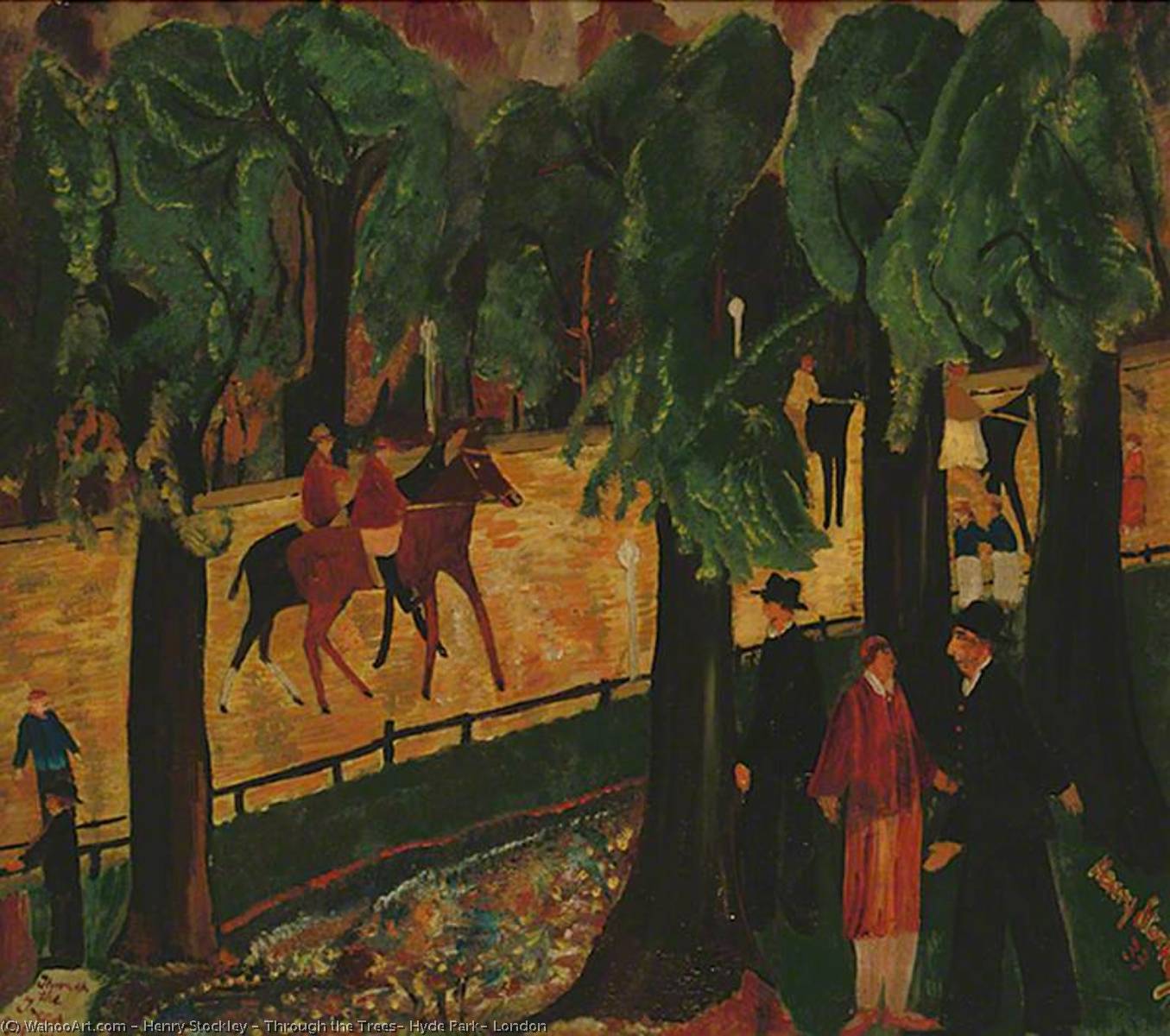 Through The Trees, Hyde Park, London — Henry Stockley