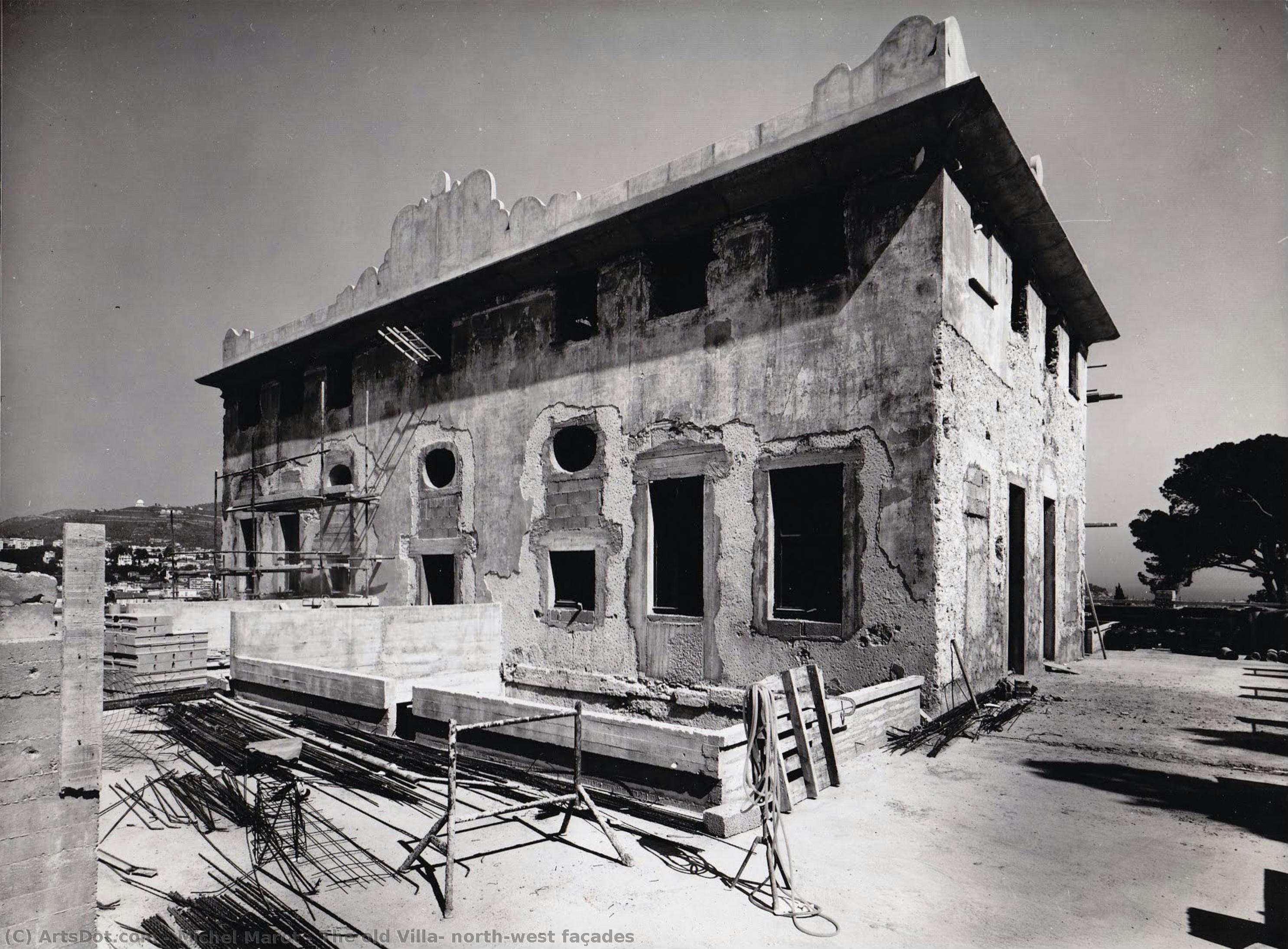 The Old Villa, North-west Façades — Michel Marot